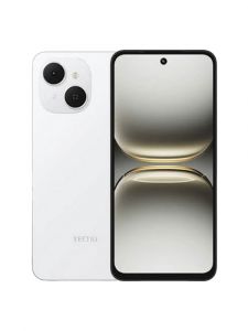 Tecno Spark 40c - 4GB RAM - 128GB Storage - White - Easy Monthly Installments - PTA Approved - 1 Year Brand Warranty - The Original Bro Mobiles - TOB80
